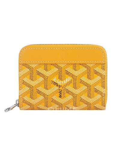 Matignon Mini Half Wallet Yellow - GOYARD - BALAAN 1