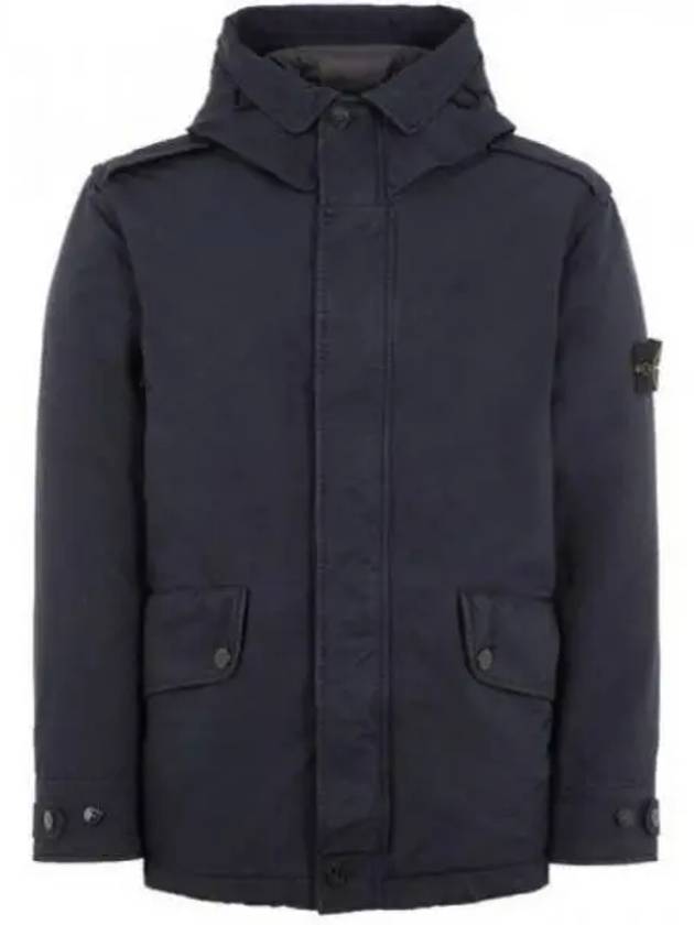 David-TC Down Short Parka Navy - STONE ISLAND - BALAAN 2