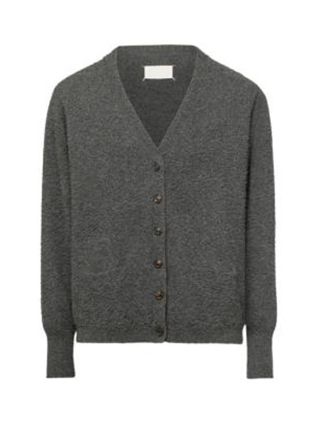 Backstitch Cashmere Blend Cardigan Derby Grey - MAISON MARGIELA - BALAAN 2