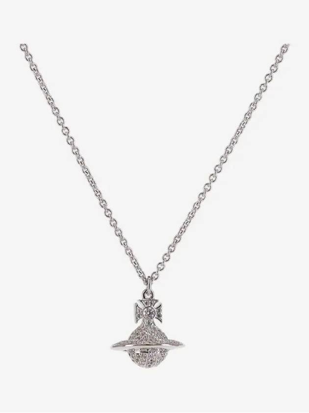 Women's Carmella Pendant Chain Necklace Silver - VIVIENNE WESTWOOD - BALAAN 3