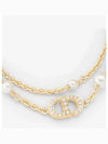 Petit CD Necklace Gold - DIOR - BALAAN 2