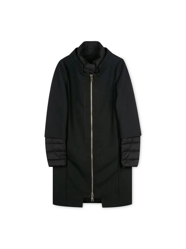 Layered Zip-Up Padding Black - HERNO - BALAAN 1