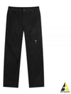 Corduroy Lens Cargo Straight Pants Black - CP COMPANY - BALAAN 2