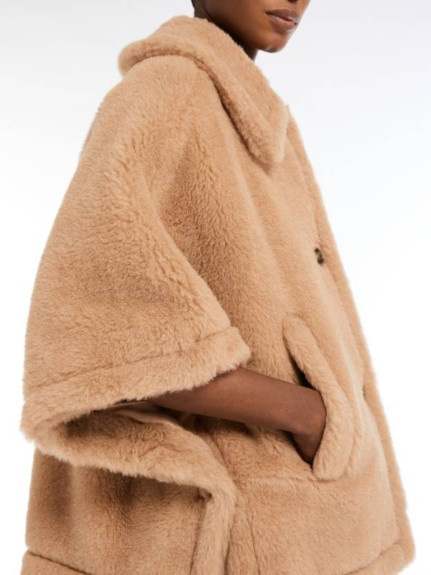 Tenebrae4 Teddy Fur Jacket Albino - MAX MARA - BALAAN 6