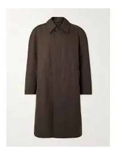 Button Car Coat Single Coat Brown - LEMAIRE - BALAAN 2