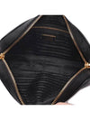 Enamel Triangle Cross Bag Black - PRADA - BALAAN 7