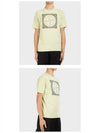 Compass Logo Printing Short Sleeve T-Shirt Light Green - STONE ISLAND - BALAAN 5