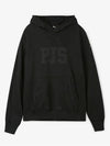 Men's Logo Patch Black Hoodie PMFLECF10 541 - PARAJUMPERS - BALAAN 3