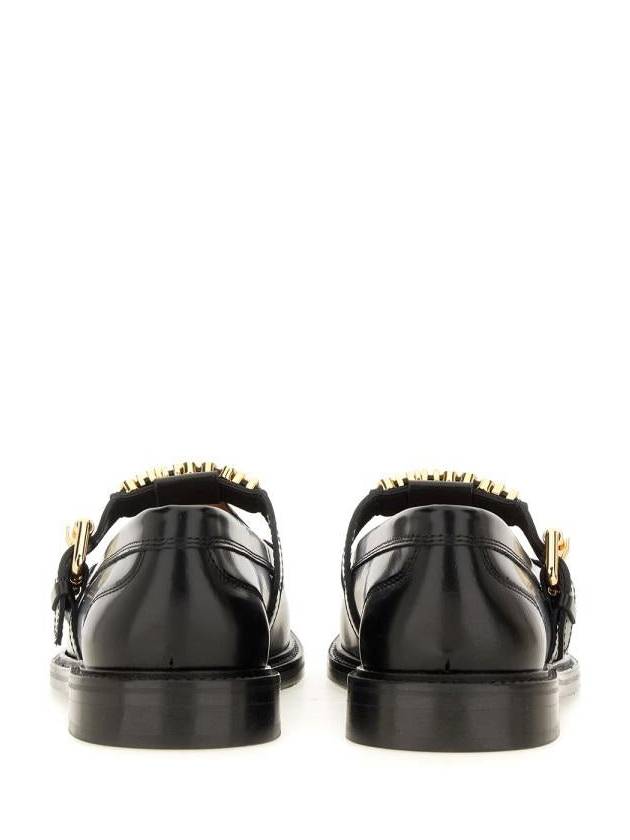 Moschino Leather Loafer - MOSCHINO - BALAAN 3