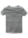 Kids LEVANT MOD Short Sleeve T Shirt 10 12 14 White Marine 2068 NEIGE - SAINT JAMES - BALAAN 3