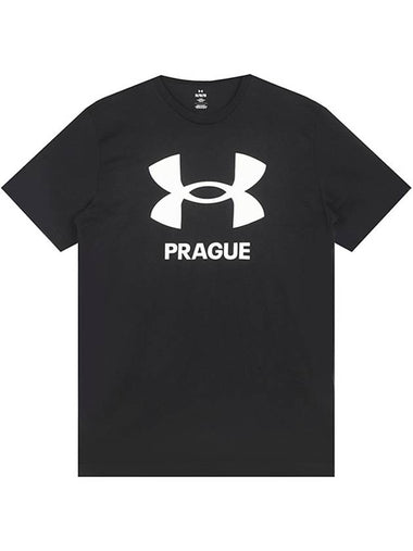 UA Prague City Short Sleeve T-Shirt Black - UNDER ARMOUR - BALAAN 1