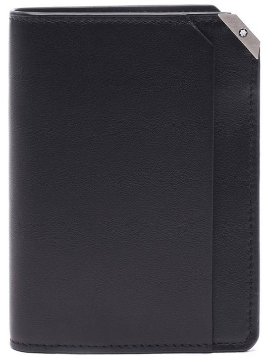 Meisterstuck Bifold Card Wallet Black - MONTBLANC - BALAAN.