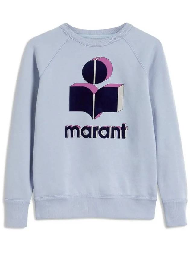 13th Anniversary Millie Logo Brushed Sweatshirt SW0037 22P046E 30LU - ISABEL MARANT - BALAAN 1