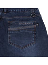 Men s light brushed stitch embroidery denim 5404GXWD NAVY - BLACK&WHITE - BALAAN 4