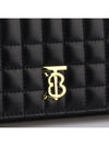 Lola Continental Quilted Leather Long Wallet Black - BURBERRY - BALAAN 3