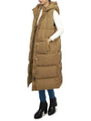 Zimino Padded Vest Brown - MAX MARA - BALAAN 6