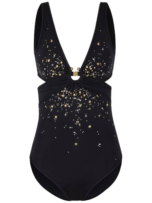 Rabanne One-Piece Swimsuit With Cut-Out - PACO RABANNE - BALAAN 1