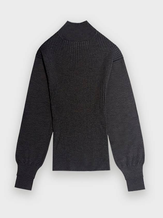 Knit Turtleneck Grey - CELINE - BALAAN 2