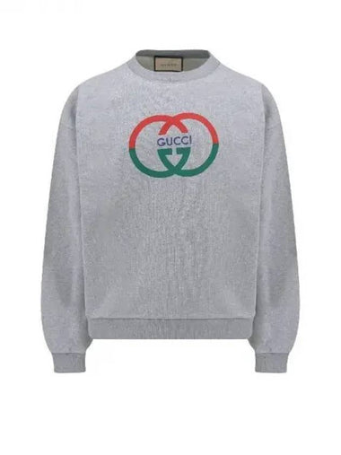 interlocking G logo sweatshirt - GUCCI - BALAAN 1