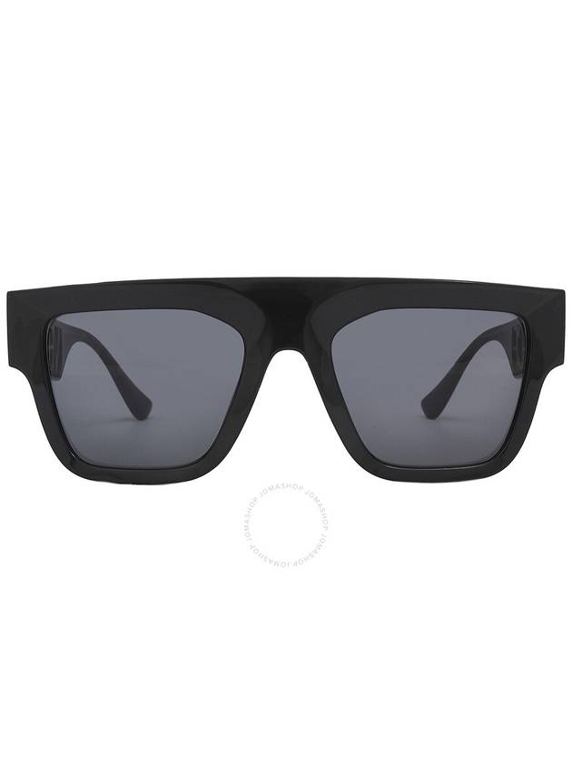 Versace Dark Gray Rectangular Men's Sunglasses VE4430U GB1/87 53 - VERSACE - BALAAN 1