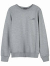 Item Logo Sweatshirt Grey - A.P.C. - BALAAN 11