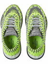 Crochet Low Top Sneakers Green - VALENTINO - BALAAN 7