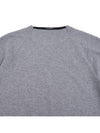 Light Fleece Small Logo Sweatshirt Grey - CP COMPANY - BALAAN 8