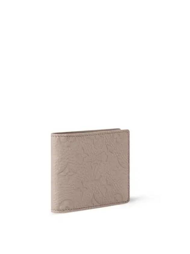 Multiple Monogram Taurillon Leather Half Wallet Rose Beige - LOUIS VUITTON - BALAAN 3