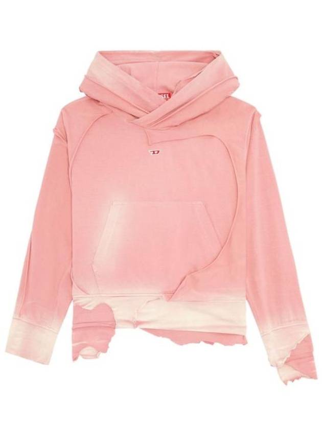 F-Maite Hoodie Pink - DIESEL - BALAAN 2