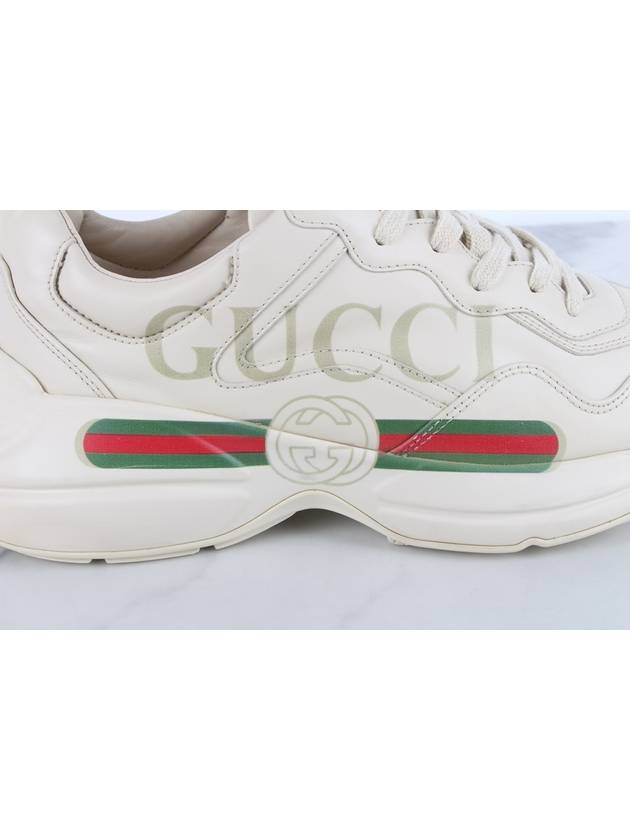 Band logo rhyton sneakers 6 5 255 - GUCCI - BALAAN 6