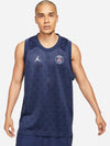 Jordan Paris Saint-Germain Mesh Jersey Sleeveless Midnight Navy - NIKE - BALAAN 2