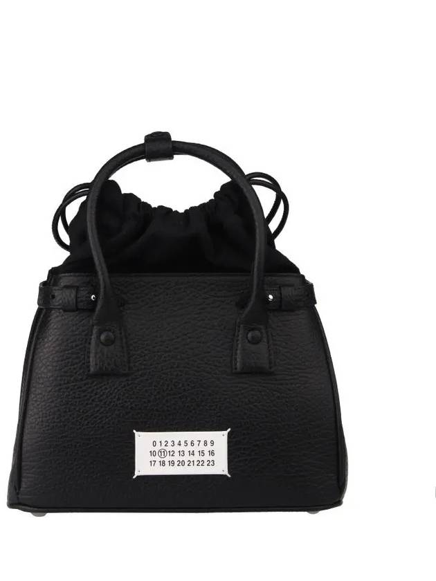 5AC Mini Drawstring Tote Bag Black - MAISON MARGIELA - BALAAN 2