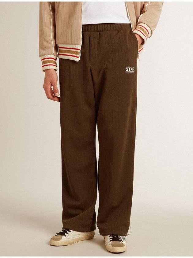 Logo Jogger Track Pants Military Green - GOLDEN GOOSE - BALAAN 3