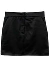 ANCELLA camel wool miniskirt black 2421106012600 006 - MAX MARA - BALAAN 1