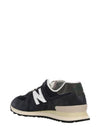 574 Heritage Low Top Sneakers Navy - NEW BALANCE - BALAAN 4