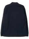 Wappen Patch Double Pocket Cotton Zip-Up Jacket Dark Navy - STONE ISLAND - BALAAN 3