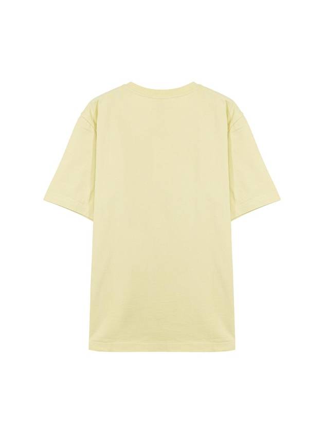 Handwriting Comfort Short Sleeve T-Shirt Ivory - MAISON KITSUNE - BALAAN 6