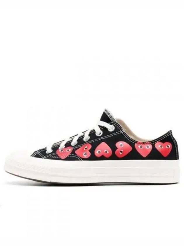 Heart Logo Chuck Taylor All Star Low Top Sneakers Black - COMME DES GARCONS PLAY - BALAAN 2