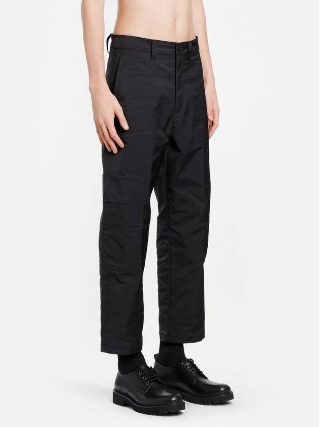 Men's Logo Cargo Straight Pants Black - VALENTINO - BALAAN 8