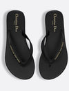 Sea Thong Sandals Black - DIOR - BALAAN 2