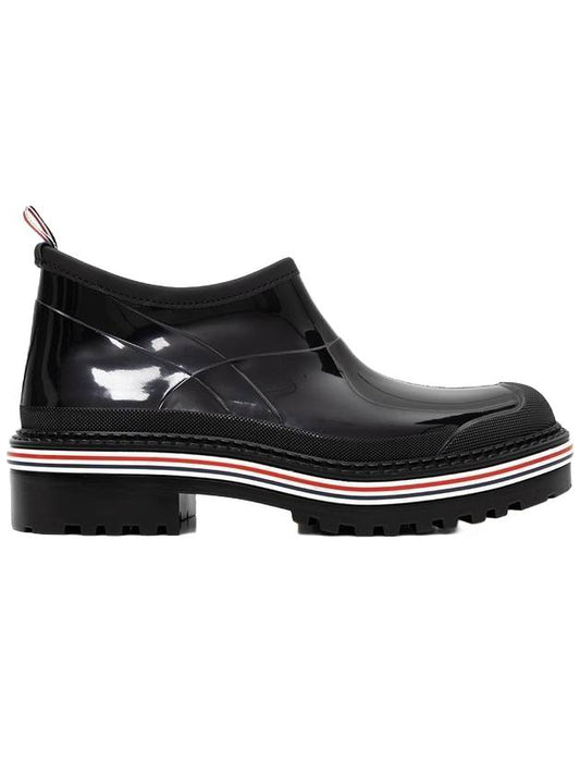 Men's Molde Rubber Garden Ankle Boots Black - THOM BROWNE - BALAAN 1