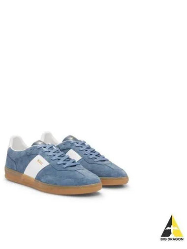 Suede leather modern sneakers 50512365 429 - BOSS - BALAAN 1