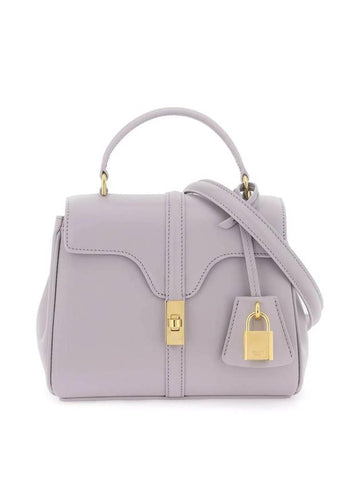 16 Calfskin Mini Shoulder Bag Light Lilac - CELINE - BALAAN 1