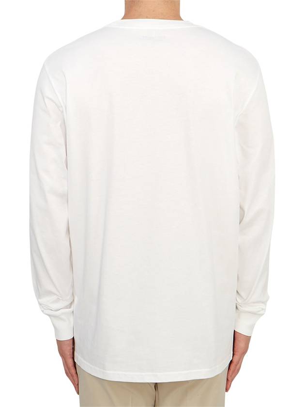 Base Long Sleeve T-Shirt White - CARHARTT WIP - BALAAN 4