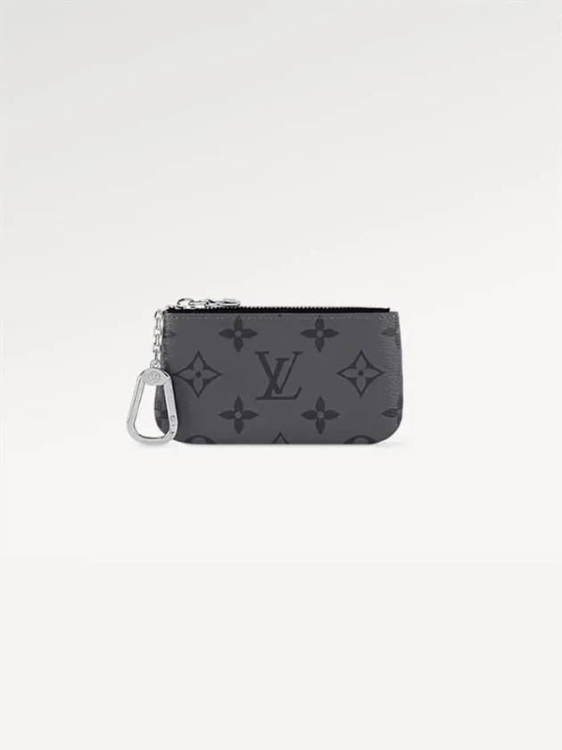 Monogram Key Pouch Key Holder Grey - LOUIS VUITTON - BALAAN 2