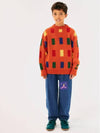 Color Game All Over Knit Sweater B224AC118 Italian Kids - BOBO CHOSES - BALAAN 5