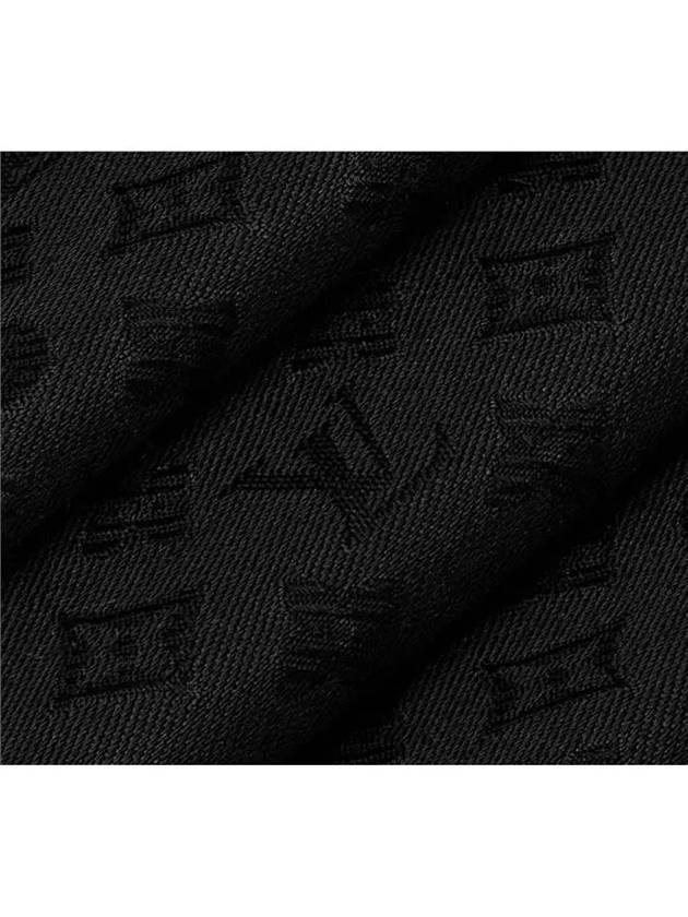 Evermore Monogram Scarf Black - LOUIS VUITTON - BALAAN 4