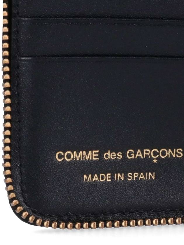 Polka Dot Zipper Halfwallet Black - COMME DES GARCONS WALLET - BALAAN 6