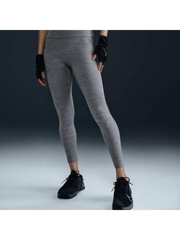 One Seamless High Waist Leggings Grey - NIKE - BALAAN 2