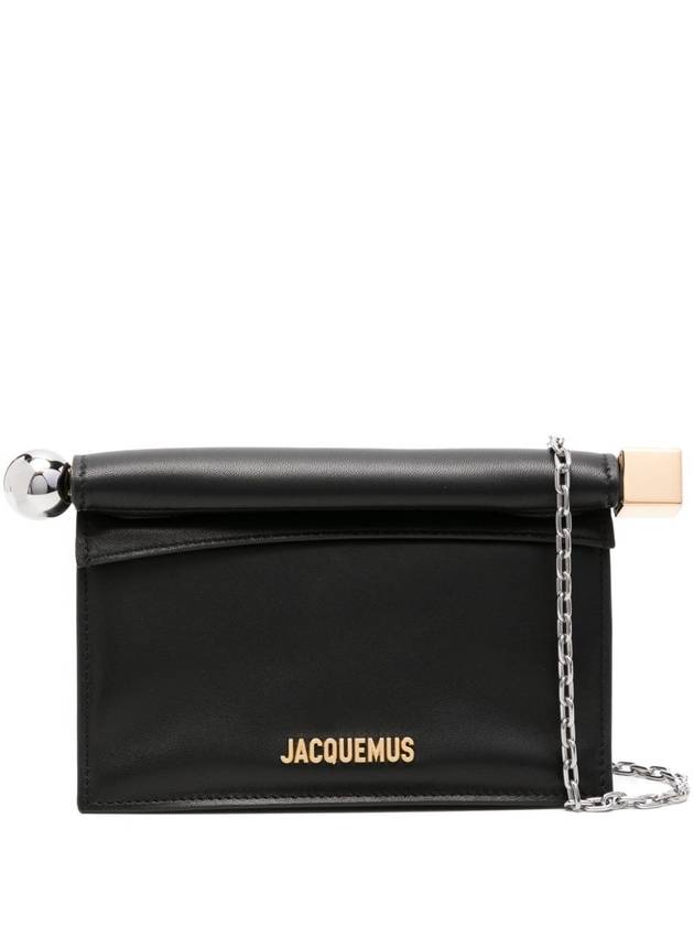 Le Petit Carr? Cross Bag Black - JACQUEMUS - BALAAN 2